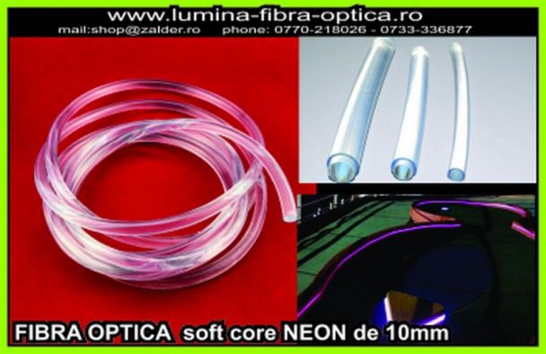 Fibra optica NEON 10mm la sul de 30m
