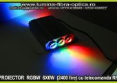 Proiector 6x6W RGB SINCRON